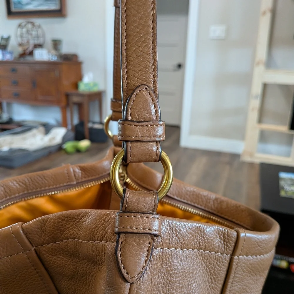 Coach Hobo British Tan Shoulder Bag